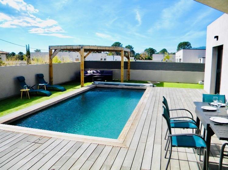 Villa Le Corail Rouge Corse Леччи Екстериор снимка