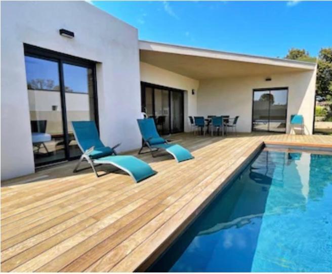 Villa Le Corail Rouge Corse Леччи Екстериор снимка
